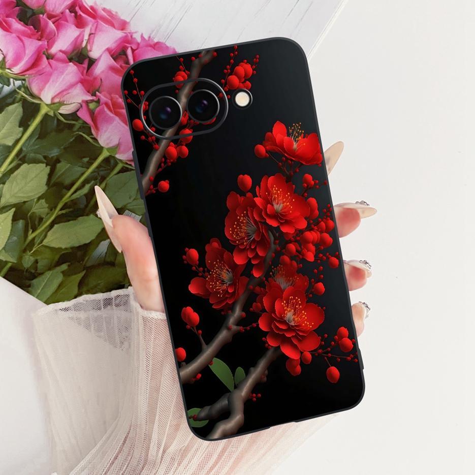 Чехол для Google Pixel 9 Pro Милый Лев Модный Расписной Чехол Мягкий ТПУ Чехол для Телефона Для Google Pixel 9A Pixel9 Pro Задняя Крышка Fundas