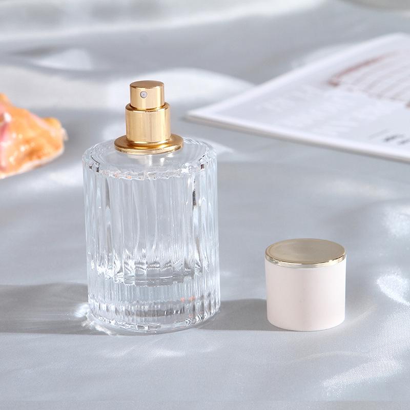 30 мл Высококачественный стеклянный парфюмерный атомайзер, Портативный 50 мл Пустой флакон для образцов, Стиль KOU