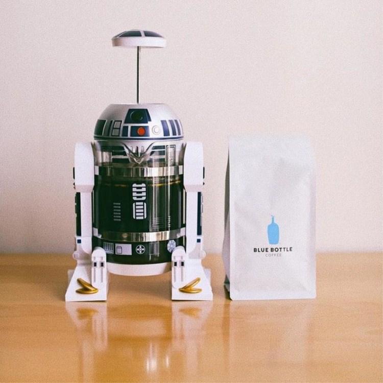 Creative R2D2 Mini Pour-Over Coffee Maker & Thermos Pot