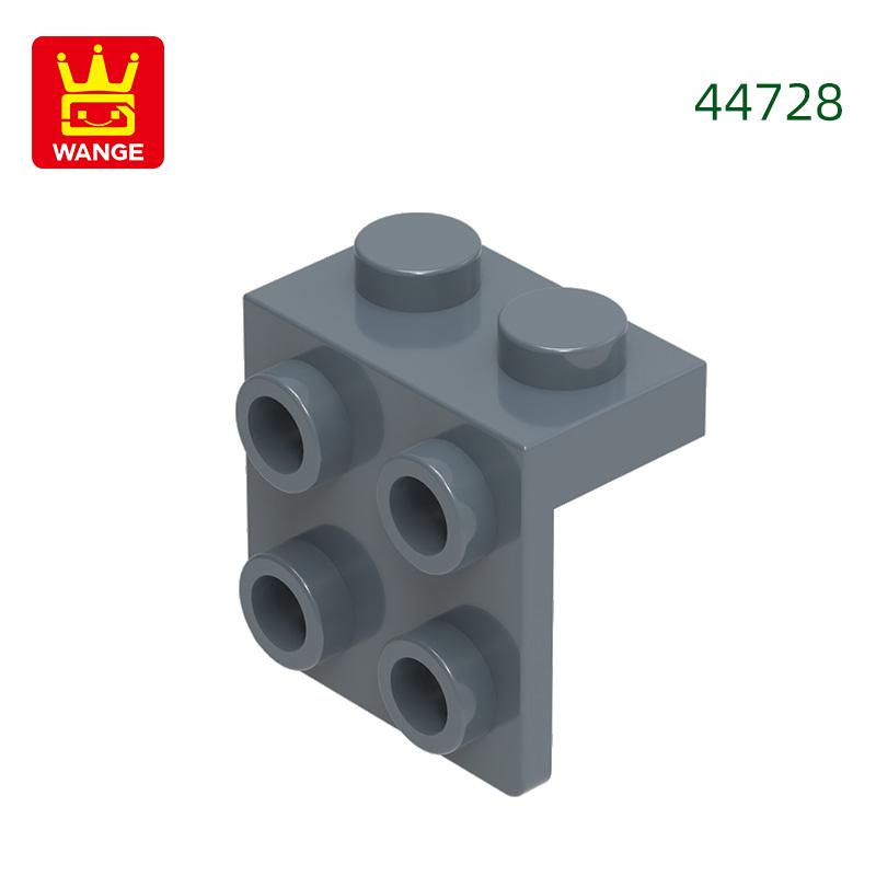Нетоксичный 128 шт./лот 44728 Блок-кронштейн Moc 2+4 Прямоугольные детали Двусторонний Совместимый с кубиками DIY Детские игрушки Подарочная коробка