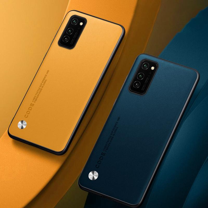 Роскошный чехол из искусственной кожи для Honor View 30 Pro, задняя крышка, матовый силиконовый защитный чехол для телефона Honor 30 Pro Plus 30S Coque