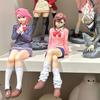 Новый Аниме Dandadan Аясе Момо Ширатори Айра Сидячая поза S.H.Figuarts Трансформируемая Сборная ПВХ Модель Игрушка Фигурки Действия Подарок