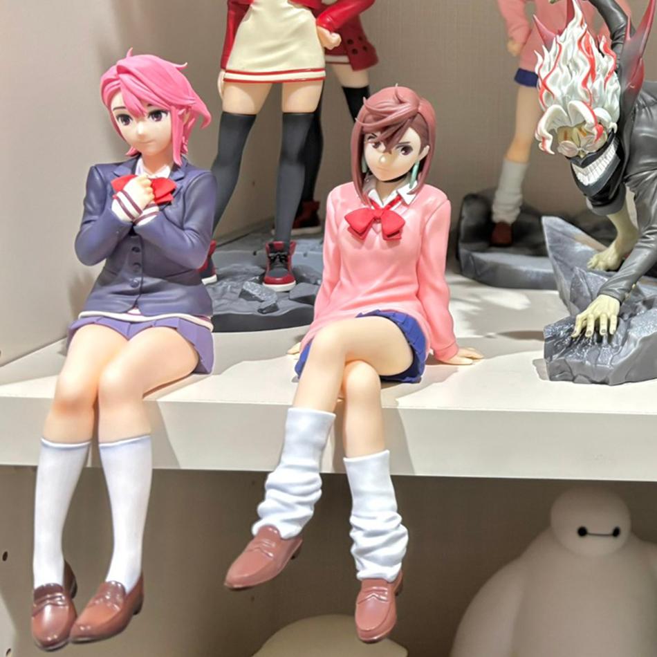 Новый Аниме Dandadan Аясе Момо Ширатори Айра Сидячая поза S.H.Figuarts Трансформируемая Сборная ПВХ Модель Игрушка Фигурки Действия Подарок