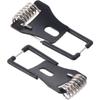 10pcs Cold-rolled Steel Panel Lamp Spring Clip Black Lamp Circlip Mounting Bracket  Electrician