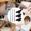 3x Flute Cleaning Rod and Cloth Tool Woodwind Instruments Professional