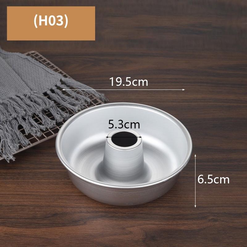 1 шт. алюминиевая кольцевая форма для выпечки маленьких/лагерных/гигантских пончиков с антипригарным покрытием Savarin Mold Pan