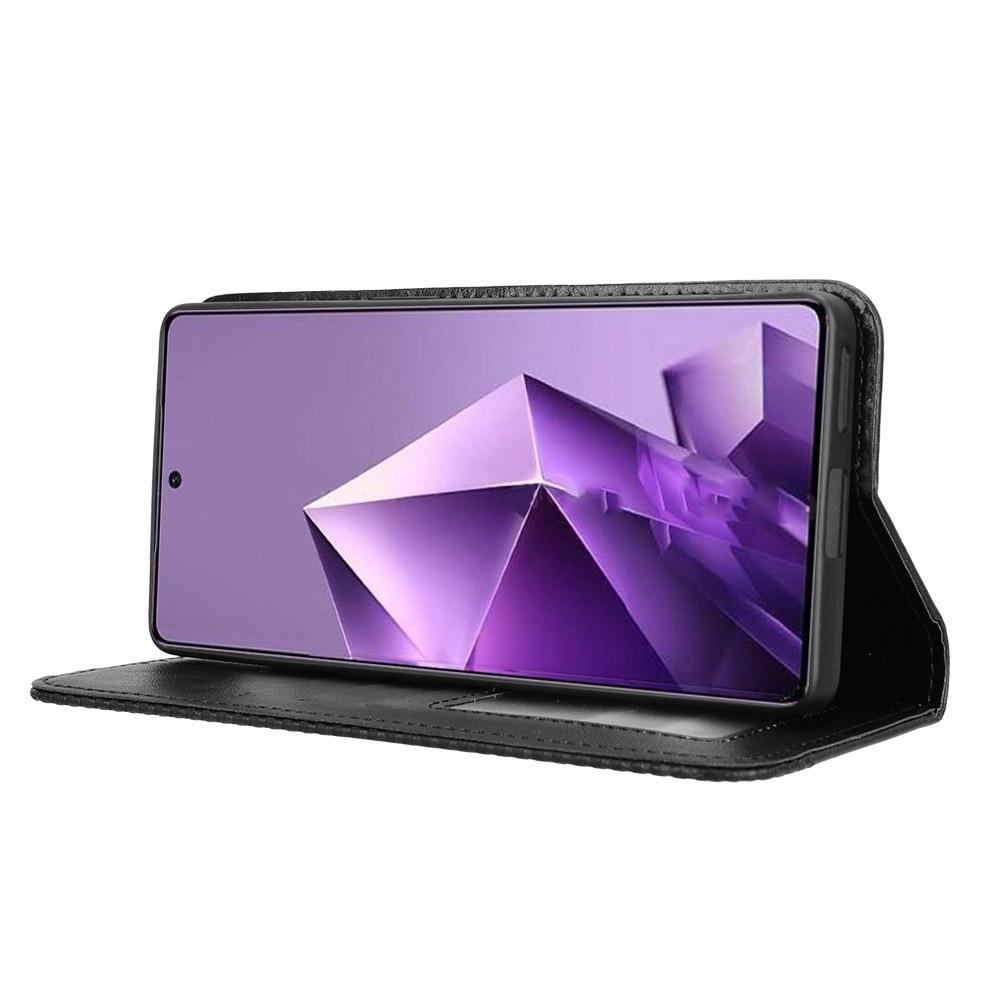 For Infinix Note 50 Pro+ 5G Leather Case Wallet Stand Retro Texture Phone Cover