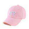 2025 New Versatile 3D Embroidered NY Custom Baseball Hat for Men and Women Outdoor Sunscreen Soft Top Duck Tongue Hat
