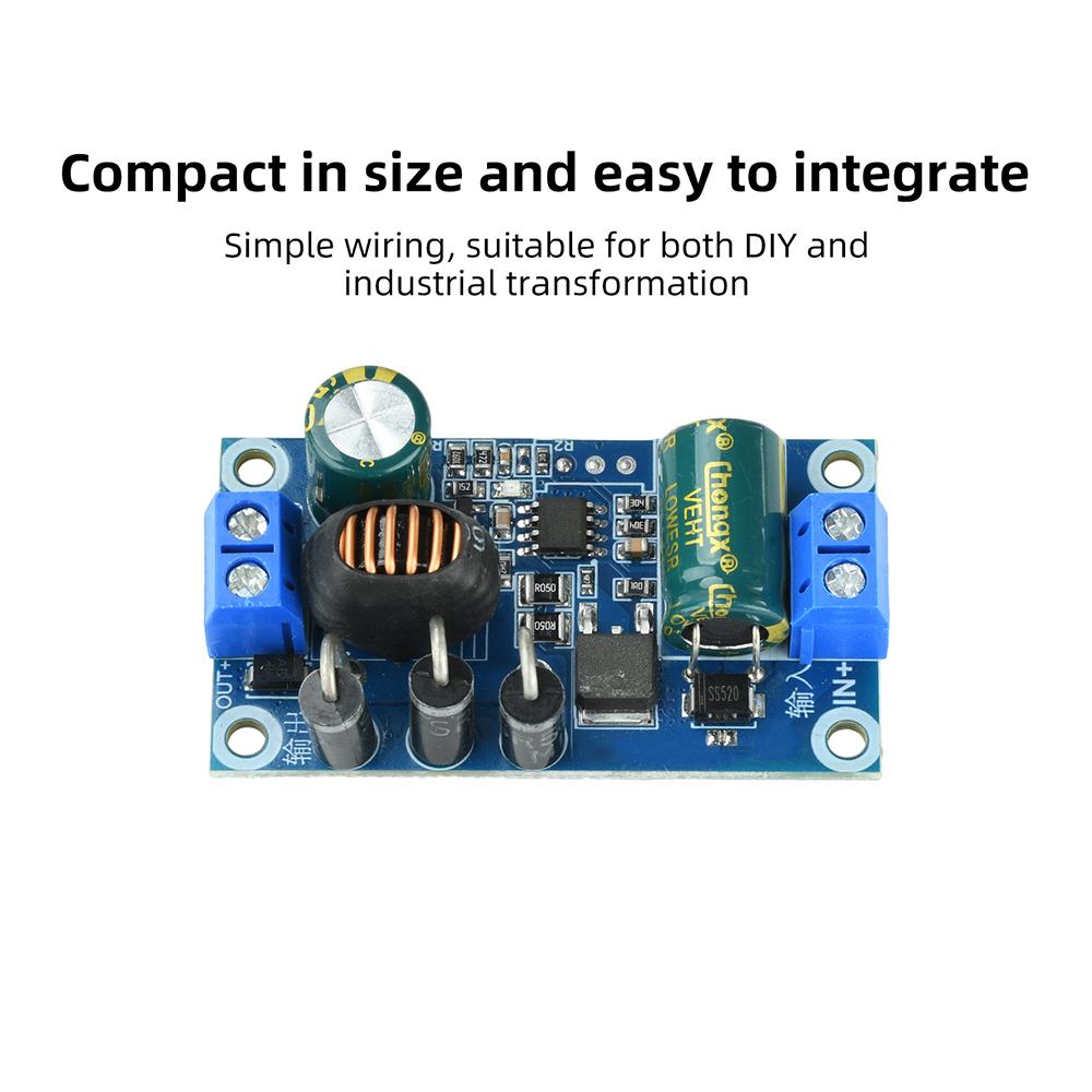 DC-DC Step-Down Module 20-140V to 5V 9V 12V 24V Low-Ripple Power Converter DIY For Solar Industrial Power Module