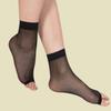 2Pairs/Lot Open Toe Women's Socks Summer Thin Mesh Breathable Short Socks Female Lady Harajuku Streetwear Transparent Silk Socks