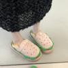 Мода 2025 Осень Женские тапочки Забавные Теплые Туфли Баотоу Платформа Сабо Мюли Уличные Пляжные Сандалии Повседневные Домашние Тапочки Шлепанцы Женские