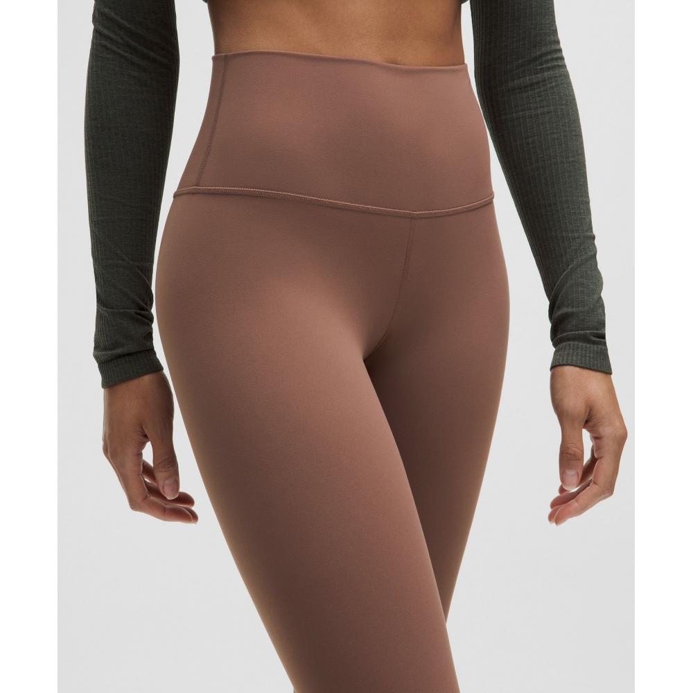 Lululemon Align  High Rise Crop 23  Dark Oxide