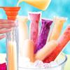20/60Pc Disposable Ice Popsicle Mold Bags Bpa Free Freezer Tube with Zip Seals Yogurt Ice Cream Sticks Juice Fruit Smoothies Bag