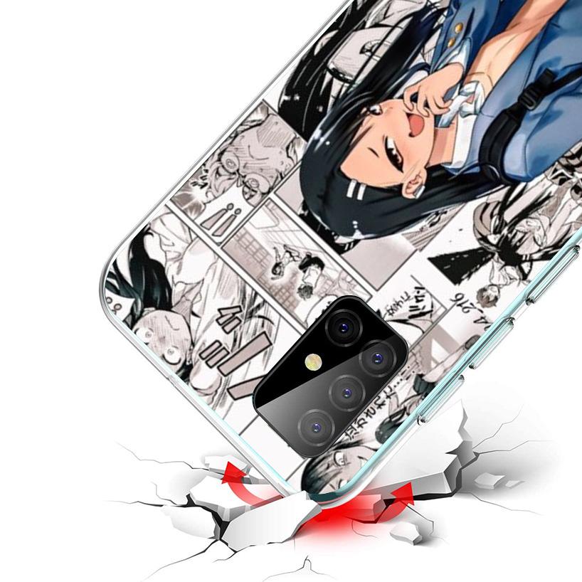 Эстетичный чехол для телефона с персонажами аниме Nagatoro San для Samsung Galaxy A17 A16 A15 A14 A13 A57 A56 A55 A54 A53 A37 A36 A35 A34 A33 A26 A25 A