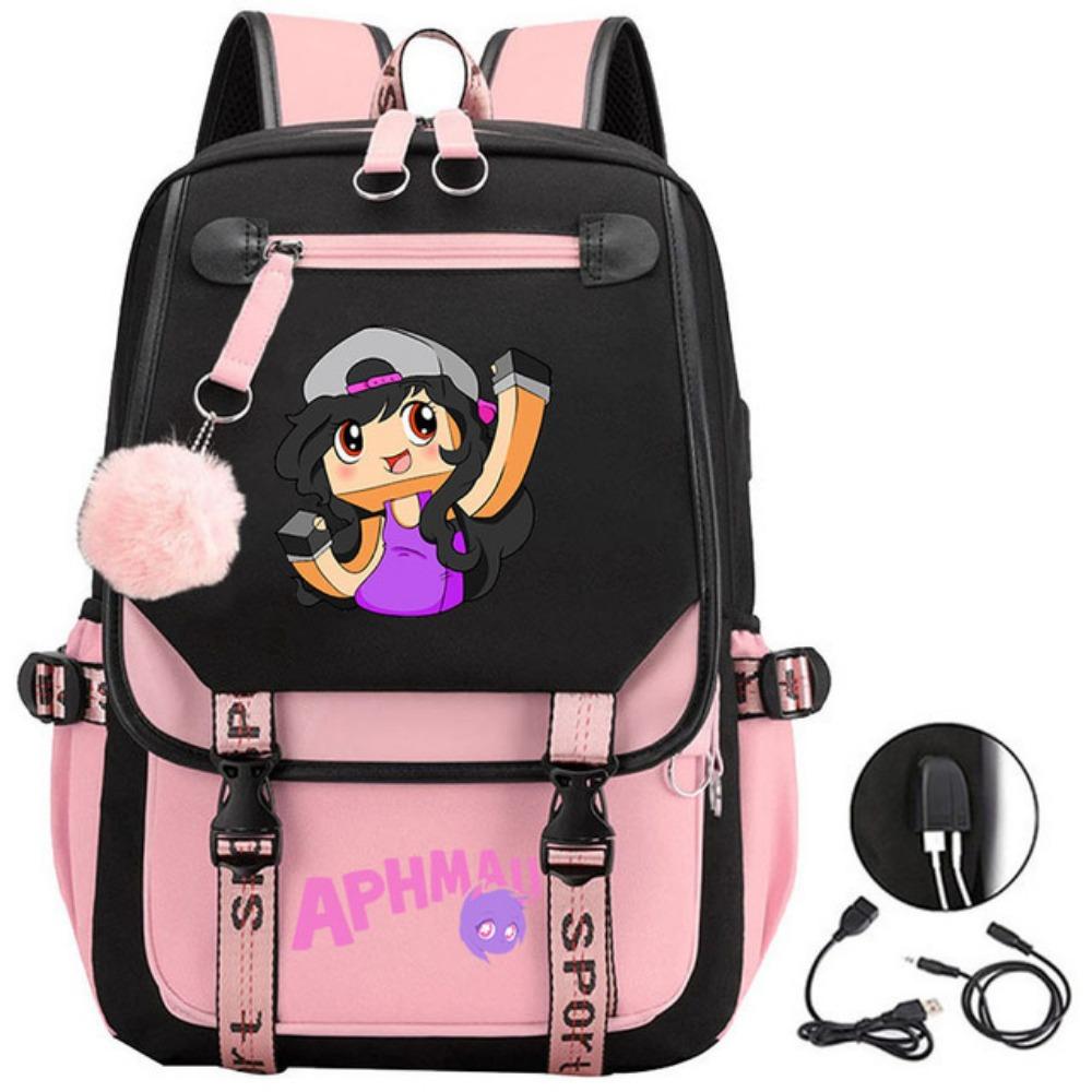 Harajuku Simple and Versatile Junior High School Student Schoolbag Female Lightweight Large-capacity Junior High School Student Backpack