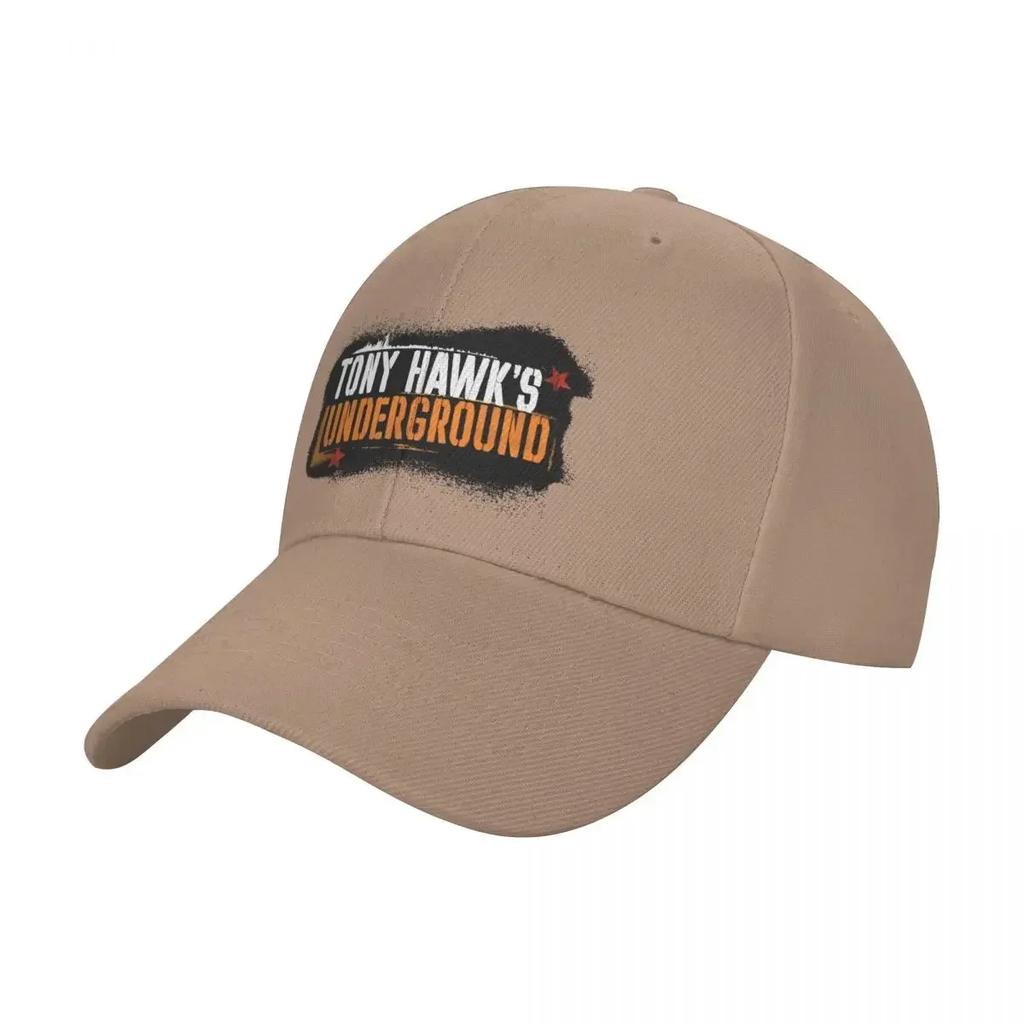 Tony Hawks Underground Logo Baseball Cap Wild Ball Hat fashionable Luxury Unisex Hat Womens Hats For The Sun Unisexs