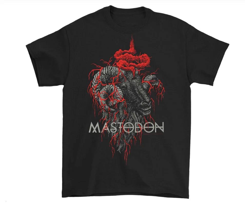 MASTODON футболка Голова Барана Цвет унисекс Все размеры Черная футболка