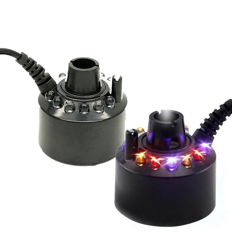 Светодиодный цветной аквариум для рептилий, домашних питомцев, генератор тумана, освещение для рептилий, амфибий, распылитель