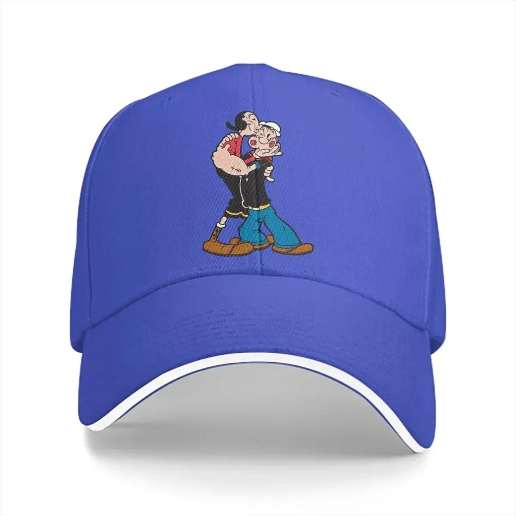 Kiss Unisex Baseball Caps Peaked Cap the Sailor Popeye Sun Shade Hats for Men Women