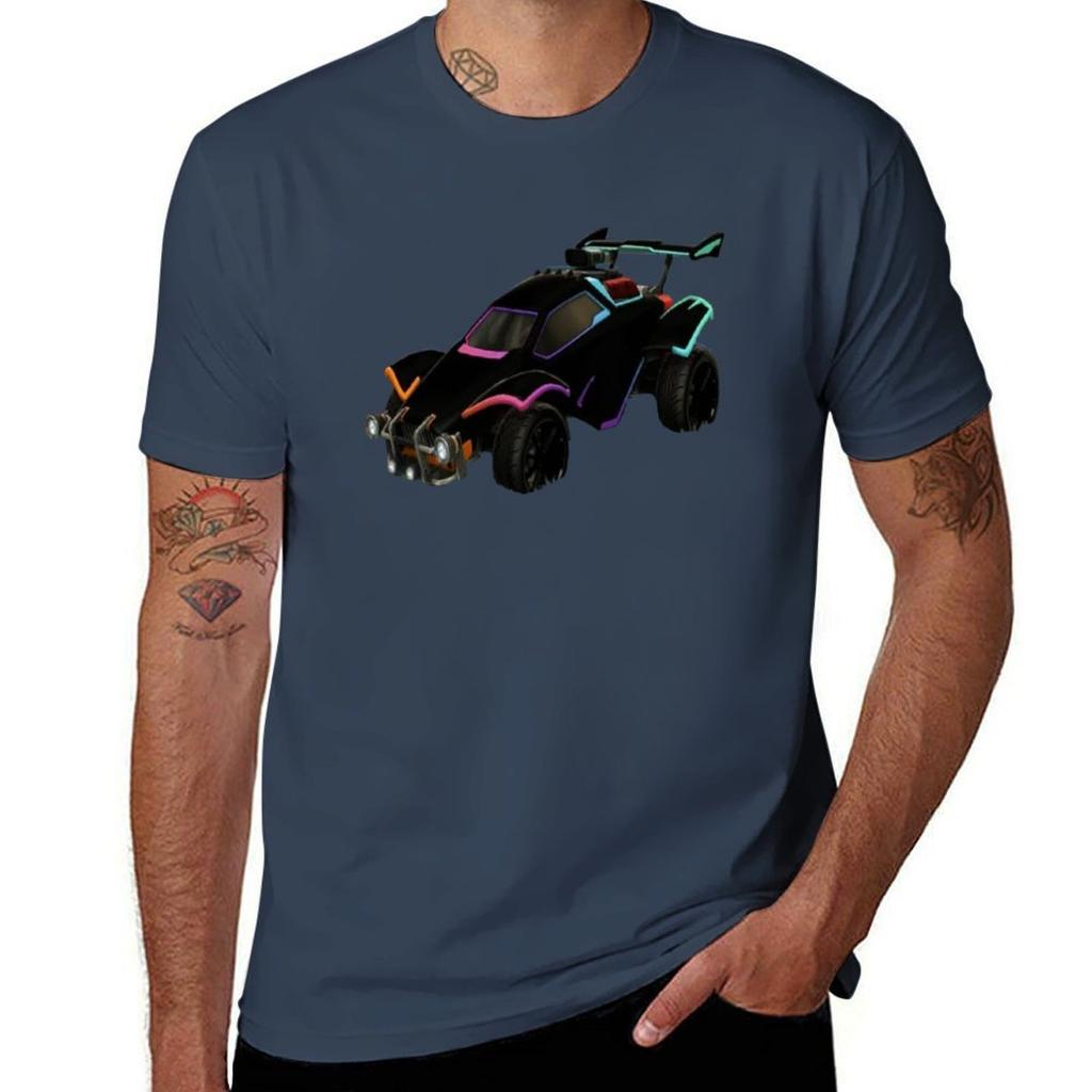 Black Octane Tshirt Simple Casual Short Sleeve Cotton Tshirt