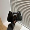 Нишевая сумка подмышку женская ретро новая модная сумка через плечо текстурная большая вместимость изысканная сумка-мессенджер