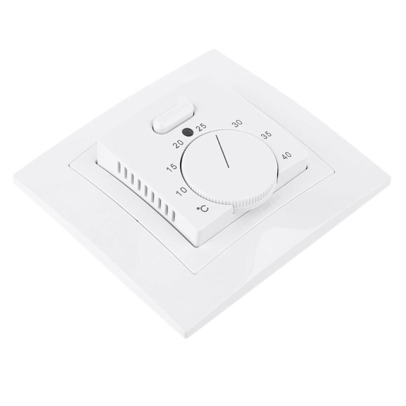 Регулируемый механический термостат для напольного/электрического отопления 16А 220~240В