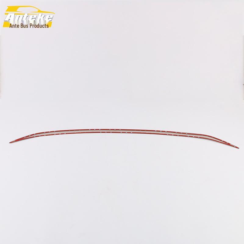 Совместимая накладка на передний бампер и защита от царапин для 17 новых моделей Reina - Включает яркую полосу центральной решетки