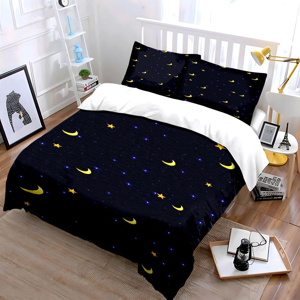 "Cosmic dreams, starry skies" Bedding sets Duvet covers Pillowcases(1* Duvet Cover 2* Pillowcases without duvet insert)