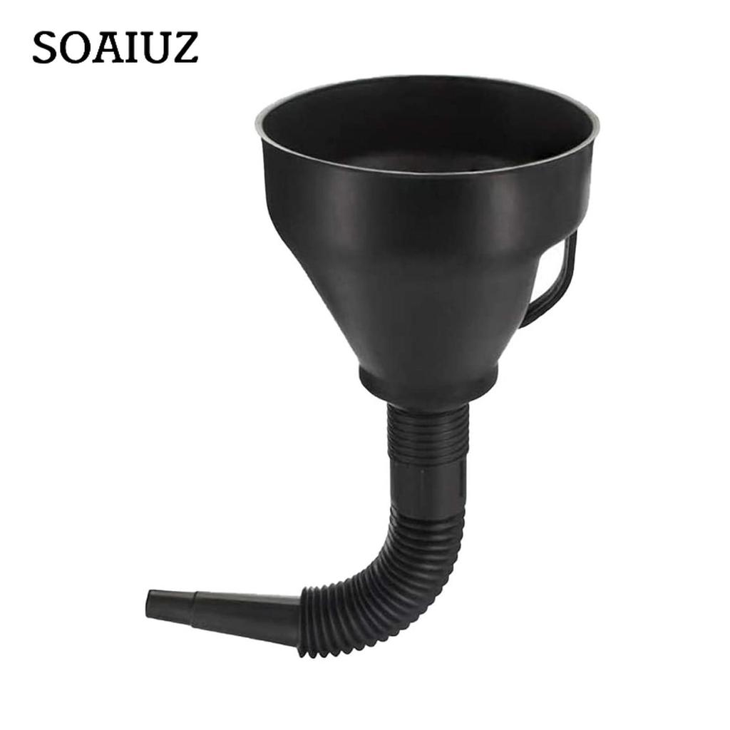 Пластиковая воронка для бензина Sagit Воронка с фильтром и гибким удлинителем для бензина