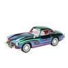 1/32 Benzs 300SL Металлическая модель автомобиля Литье под давлением Металл Классические Гальванизированные Транспортные средства Модель автомобиля Симуляция Звука и Света Подарки для Детей
