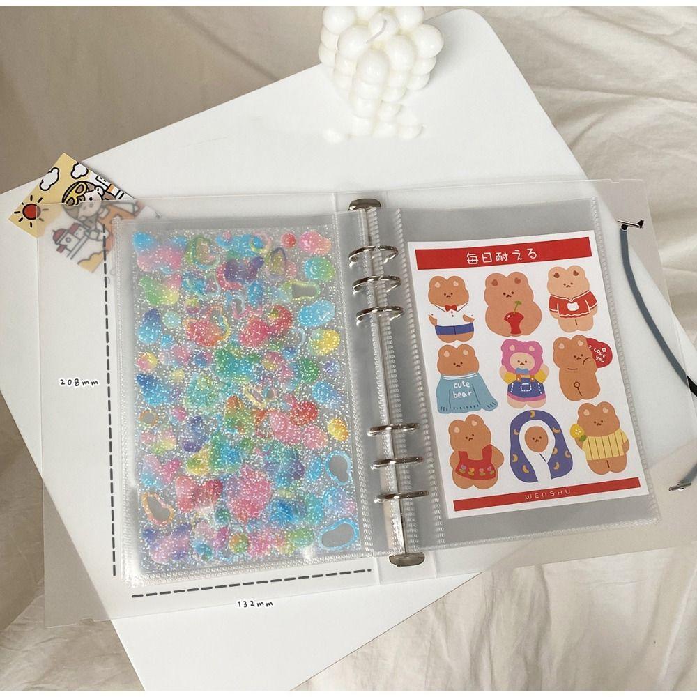10pcs Transparent Idol Photocard Holder Inner Pages A5 Idol Photo Album Inner Pages  Picture