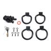 Cow Chastity Lock, Traction Chastity Lock, Male Lower Body Restraint, SM Dog Collar Chastity Device
