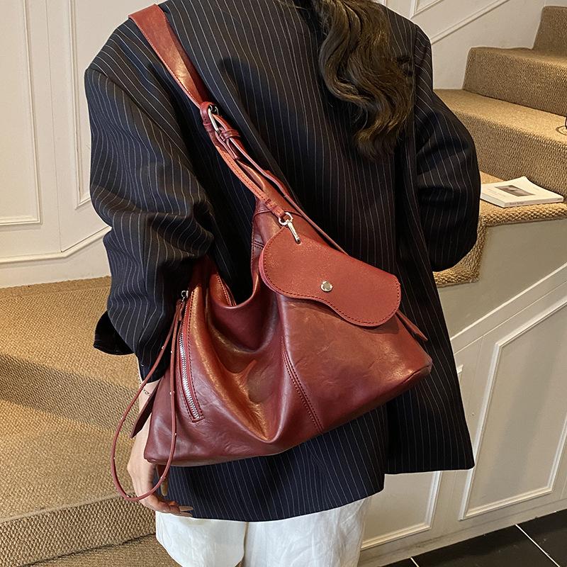 Сумка нишевая роскошь высокого класса сумка-мессенджер женская сумка 2025 новая сумка на плечо высокого класса сумка-тоут большой вместимости