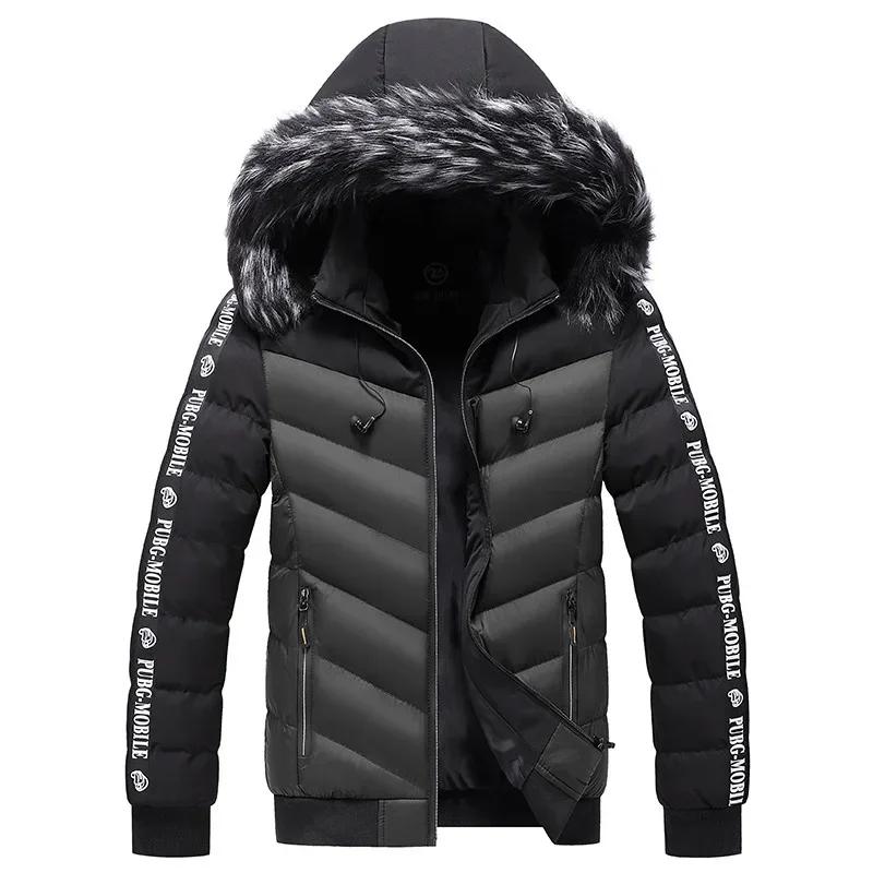 Men's Casual Windbreaker Hooded Jacket Man Soft Winter Parkas Coat Clothing Warm Ultra Light Jackets