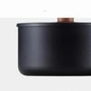 2L Milk Pot Wooden Handle Gas Stove Induction Cooke Baby Breakfast Milk Coffee Saucepan Cookware Cast Iron Non-stick Soup Pot