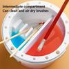 With Lid Paint Brush Washer Paint Brush Holder/Color Palette Paint Brush Cleaner  Students