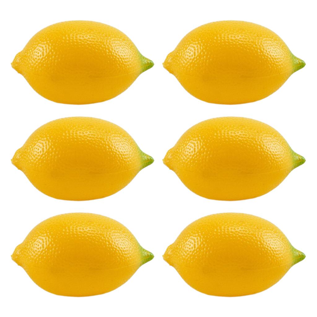 6Pcs Artificial Fruit Fake Fruit Simulation Fruit Photography Props for Kitchen Parties Decorations 24 Kind of Fruit