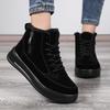 TUINANLE Высококачественные зимние ботильоны для снега, женская теплая обувь с хлопковой подкладкой, ботильоны, мужская обувь