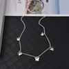 Gold Chain Butterfly Pendant Choker Necklace Women Statement Collares Bohemian Beach Party Jewelry Gift
