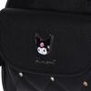 Sanrio Characters Boston Shoulder x x Synthetic Leather Bag, 16.5 19.5 10cm, 347g, (Kuromi)
