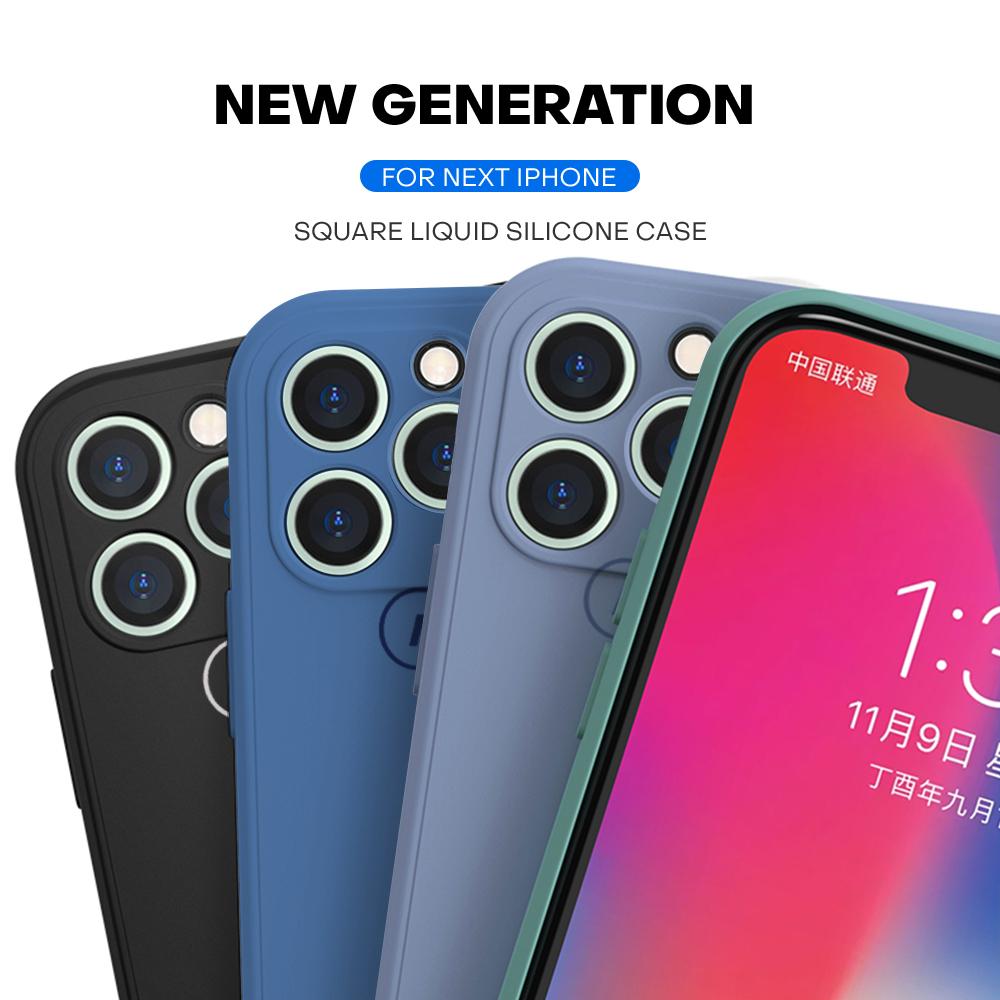 Мягкий силиконовый квадратный противоударный чехол Ghibli Миядзаки Хаяо «Мой сосед Тоторо» с полным покрытием для защиты камеры