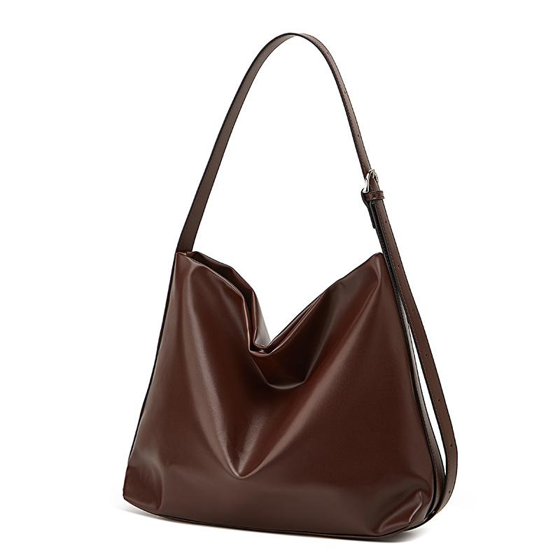 Простая сумка-тоут, вместительная женская сумка для поездок на работу, повседневная сумка через плечо на одно плечо