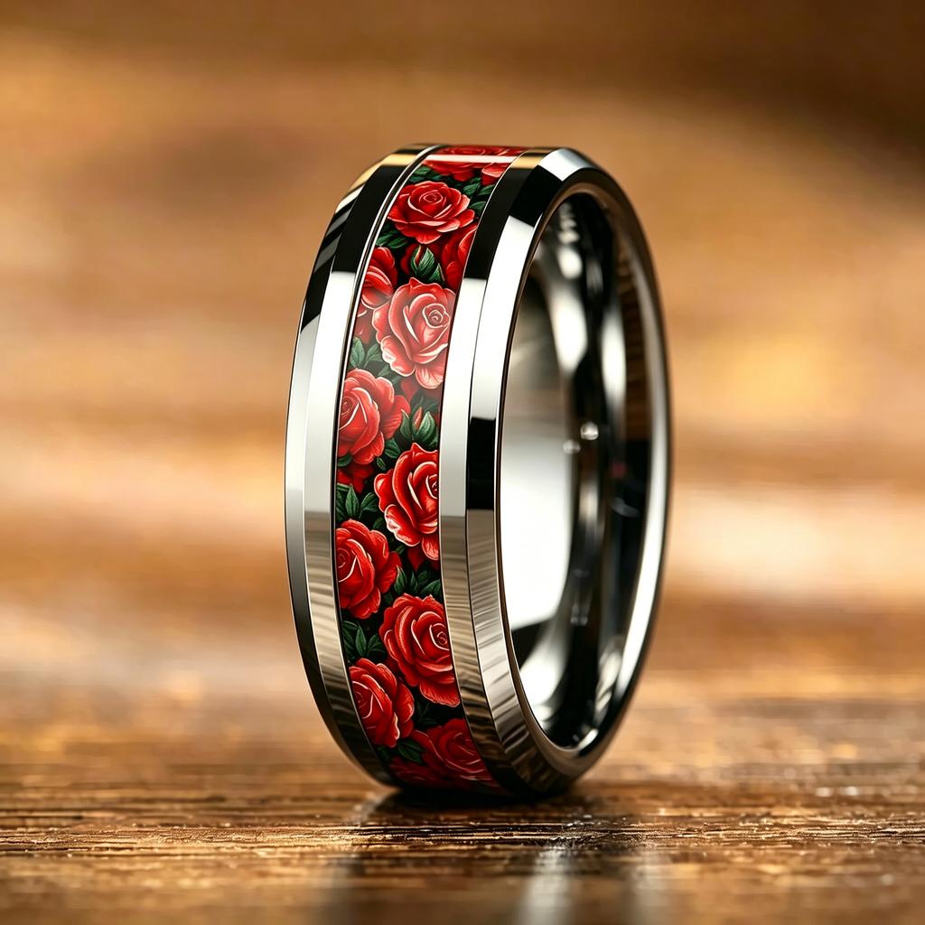 Vintage Tarot Sun Moon Star Occult Mystical Pattern Stainless Steel Rings for Men Women High Polished Wedding Band Jewelry Gift