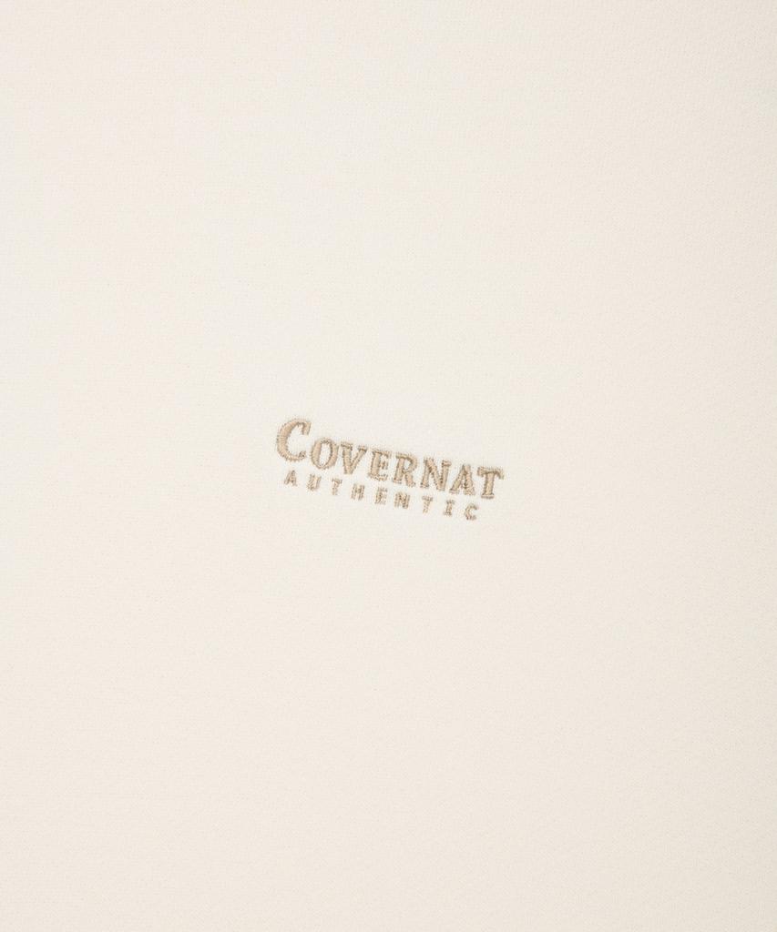 COVERNAT Small Authentic Logo Sweatshirt Ivory