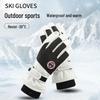 Unisex Warm Ski Gloves - Touchscreen, Thick, Windproof & Waterproof for Autumn/Winter Cycling & Outdoor Activities