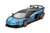Sunrich MINI GT Lamborghini Aventador SVJ 63 Blue Aegir Completed (Right-Hand Drive)