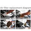 Для HONDA CR-V CIVIC X 1.5 2016 2017 2018 2019 2020 2021 Воздушный фильтр 172205AAA00 05AAA000 CA12050 Воздушные фильтры 7