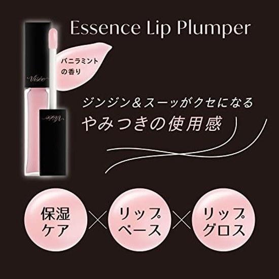 Visee Essence Lip Plumper SP001 Прозрачный Розовый Глянцевый Увеличение Цвета Увеличение Объема Увлажняющий Согревающий 5.5мл