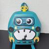 Cute Eggshell Backpack With Robot Print Designfor Preschool Use