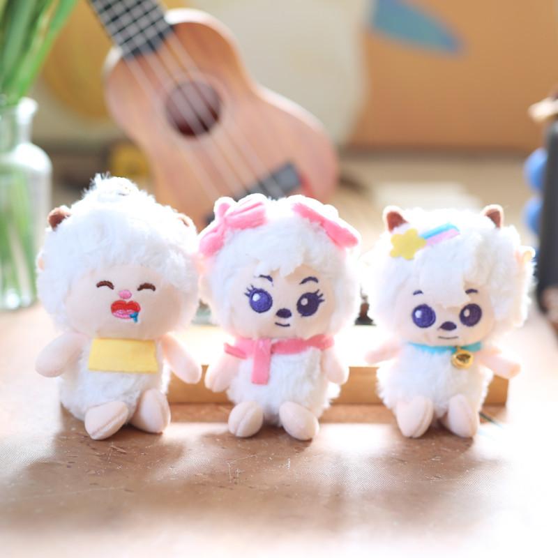 Cute Cute Little Sheep Pendant Plush Toy Doll Little Aries Bag Hanging Ornament Keychain Doll Doll